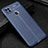 Custodia Silicone Morbida In Pelle Cover WL2 per Xiaomi Redmi 9C NFC Blu