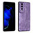 Custodia Silicone Morbida In Pelle Cover YZ1 per Huawei Honor 80 GT 5G Lavanda