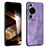 Custodia Silicone Morbida In Pelle Cover YZ1 per Huawei P60 Pro Lavanda