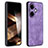 Custodia Silicone Morbida In Pelle Cover YZ1 per OnePlus Nord CE 3 5G Lavanda