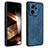 Custodia Silicone Morbida In Pelle Cover YZ1 per Xiaomi Redmi K60 Ultra 5G Blu