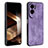 Custodia Silicone Morbida In Pelle Cover YZ2 per Huawei Honor 90 Lite 5G Lavanda