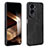 Custodia Silicone Morbida In Pelle Cover YZ2 per Huawei Honor 90 Lite 5G Nero