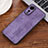 Custodia Silicone Morbida In Pelle Cover YZ2 per Oppo A78 4G Lavanda