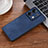 Custodia Silicone Morbida In Pelle Cover YZ2 per Xiaomi Redmi Note 13 5G Blu