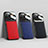 Custodia Silicone Morbida In Pelle Cover Z02 per Apple iPhone 15