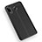 Custodia Silicone Morbida In Pelle K01 per Samsung Galaxy A8 Star Nero