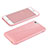 Custodia Silicone Morbida Lucido per Apple iPhone 6S Plus Rosa