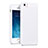 Custodia Silicone Morbida Lucido per Apple iPhone SE Bianco