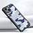 Custodia Silicone Morbida Lucido XD1 per Apple iPhone 15 Blu