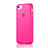 Custodia Silicone Morbida Opaca per Apple iPhone 5C Rosa Caldo