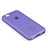 Custodia Silicone Morbida Opaca per Apple iPhone 5C Viola