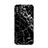 Custodia Silicone Morbida Pattern di Marmo P02 per Apple iPhone Xs Nero