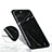 Custodia Silicone Morbida Pattern di Marmo per Apple iPhone 7 Plus Nero