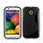 Custodia Silicone Morbida S-Line per Motorola Moto E XT1021 Nero