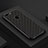 Custodia Silicone Morbida Spigato per Apple iPhone 8 Plus Nero