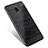 Custodia Silicone Morbida Spigato per Samsung Galaxy C7 (2017) Nero