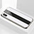 Custodia Silicone Specchio Laterale Cover M01 per Apple iPhone X