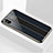 Custodia Silicone Specchio Laterale Cover M01 per Apple iPhone X Nero