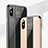 Custodia Silicone Specchio Laterale Cover M01 per Apple iPhone Xs