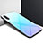 Custodia Silicone Specchio Laterale Cover M01 per Huawei Honor 9X Cielo Blu