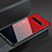 Custodia Silicone Specchio Laterale Cover M01 per Samsung Galaxy S10 5G SM-G977B Rosso