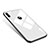 Custodia Silicone Specchio Laterale Cover M01 per Xiaomi Mi 8 Bianco