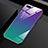 Custodia Silicone Specchio Laterale Cover M02 per Oppo A12e Viola