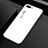 Custodia Silicone Specchio Laterale Cover M02 per Oppo A5 Bianco