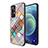 Custodia Silicone Specchio Laterale Cover M03 per Xiaomi Mi 12 5G Multicolore