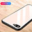 Custodia Silicone Specchio Laterale Cover M04 per Huawei Honor V10 Oro Rosa