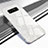 Custodia Silicone Specchio Laterale Cover M04 per Samsung Galaxy Note 8 Bianco