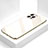 Custodia Silicone Specchio Laterale Cover M05 per Apple iPhone 13 Pro Oro