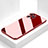 Custodia Silicone Specchio Laterale Cover M05 per Apple iPhone 14 Pro Rosso