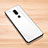 Custodia Silicone Specchio Laterale Cover per Nokia X7 Bianco