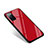 Custodia Silicone Specchio Laterale Cover per Samsung Galaxy S20 FE 2022 5G Rosso