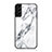 Custodia Silicone Specchio Laterale Cover per Samsung Galaxy S21 FE 5G Bianco