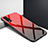 Custodia Silicone Specchio Laterale Cover per Vivo Y11s Rosso