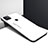 Custodia Silicone Specchio Laterale Cover per Xiaomi Redmi 9 India Bianco