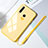 Custodia Silicone Specchio Laterale Cover T01 per Huawei Honor 20E Giallo