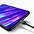 Custodia Silicone Specchio Laterale Cover T01 per Huawei Honor View 30 5G