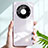 Custodia Silicone Specchio Laterale Cover T01 per Huawei Mate 40E Pro 4G