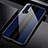 Custodia Silicone Specchio Laterale Cover T01 per Huawei Nova 6 Blu