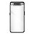 Custodia Silicone Specchio Laterale Cover T01 per Samsung Galaxy A80 Bianco