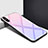 Custodia Silicone Specchio Laterale Cover T01 per Xiaomi Redmi 9A Lavanda