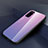 Custodia Silicone Specchio Laterale Sfumato Arcobaleno Cover H01 per Huawei Honor V30 Pro 5G