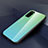 Custodia Silicone Specchio Laterale Sfumato Arcobaleno Cover H01 per Huawei Honor V30 Pro 5G