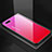 Custodia Silicone Specchio Laterale Sfumato Arcobaleno Cover H01 per Oppo R17 Neo Rosa Caldo