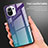 Custodia Silicone Specchio Laterale Sfumato Arcobaleno Cover H01 per Xiaomi Mi 11 Lite 5G NE