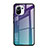 Custodia Silicone Specchio Laterale Sfumato Arcobaleno Cover H01 per Xiaomi Mi 11 Lite 5G NE Multicolore
